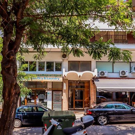 Happy Traveller - Luxury, Free Parking Apartment Tesalonika Bagian luar foto