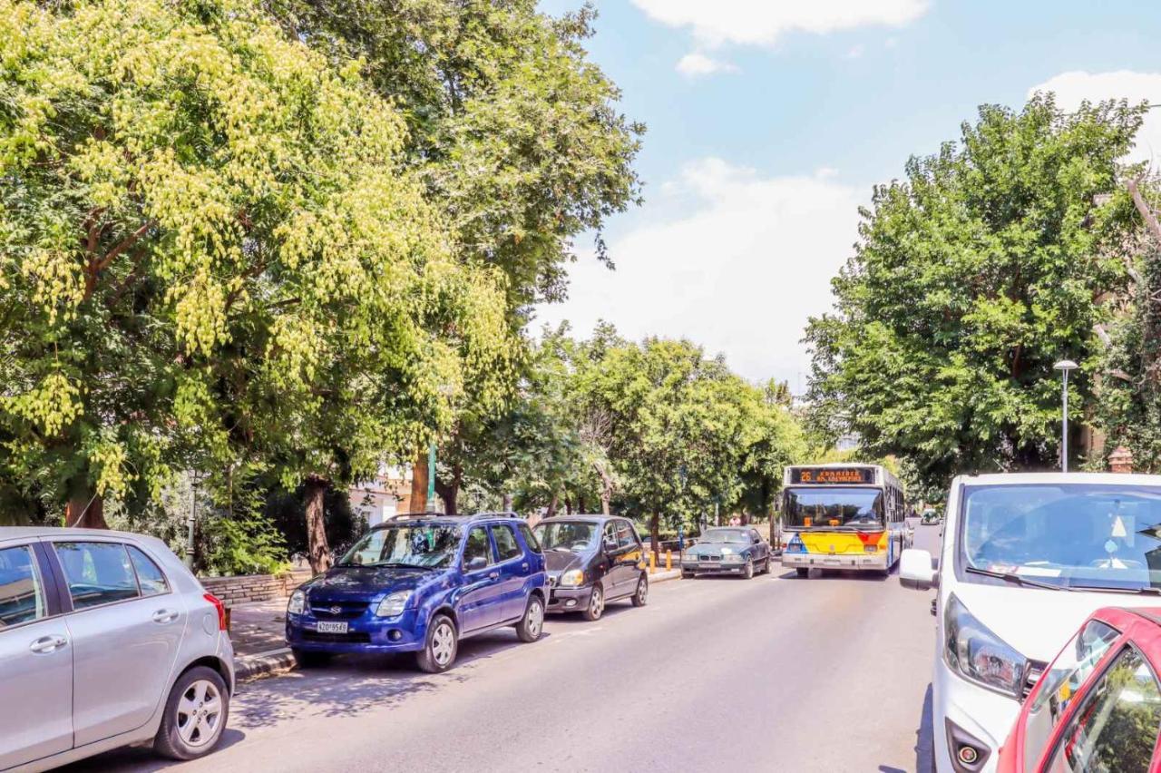 Happy Traveller - Luxury, Free Parking Apartment Tesalonika Bagian luar foto